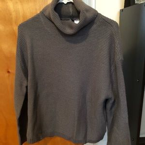 H&M Grey Turtleneck Sweater